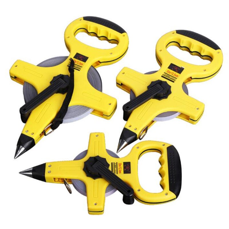 Measuring Tape 30M/ 50M/100M retractable ruler Tape For Construction Worker Measuring Tools engineering measurement