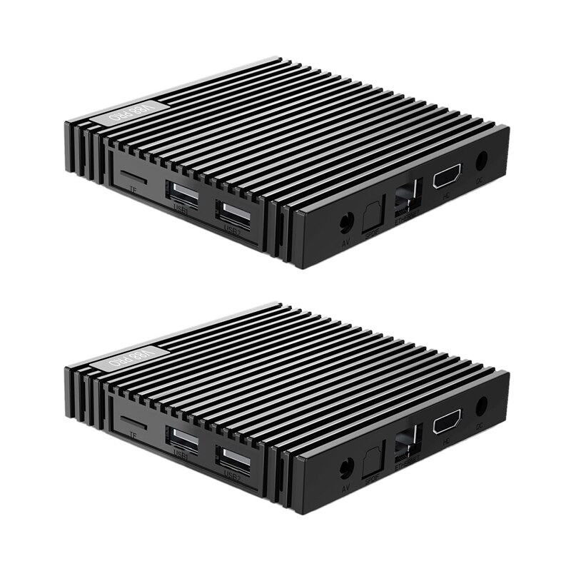 Smart Set Top Box Android 9.0 Supports 3D Video RAM 2GB ROM 16GB WiFi Multi-Language Network Set-Top Box