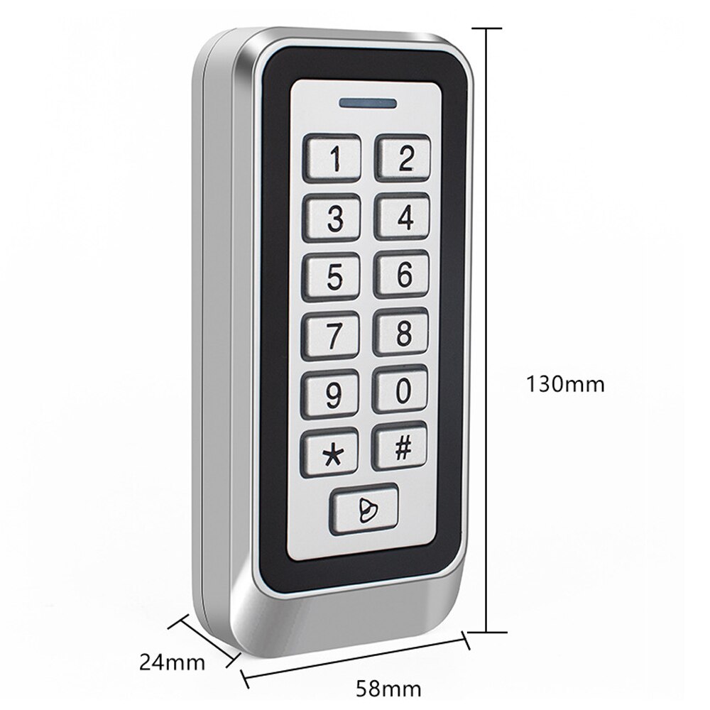 IP67 Waterproof Backlight RFID Metal Door Access C... – Grandado