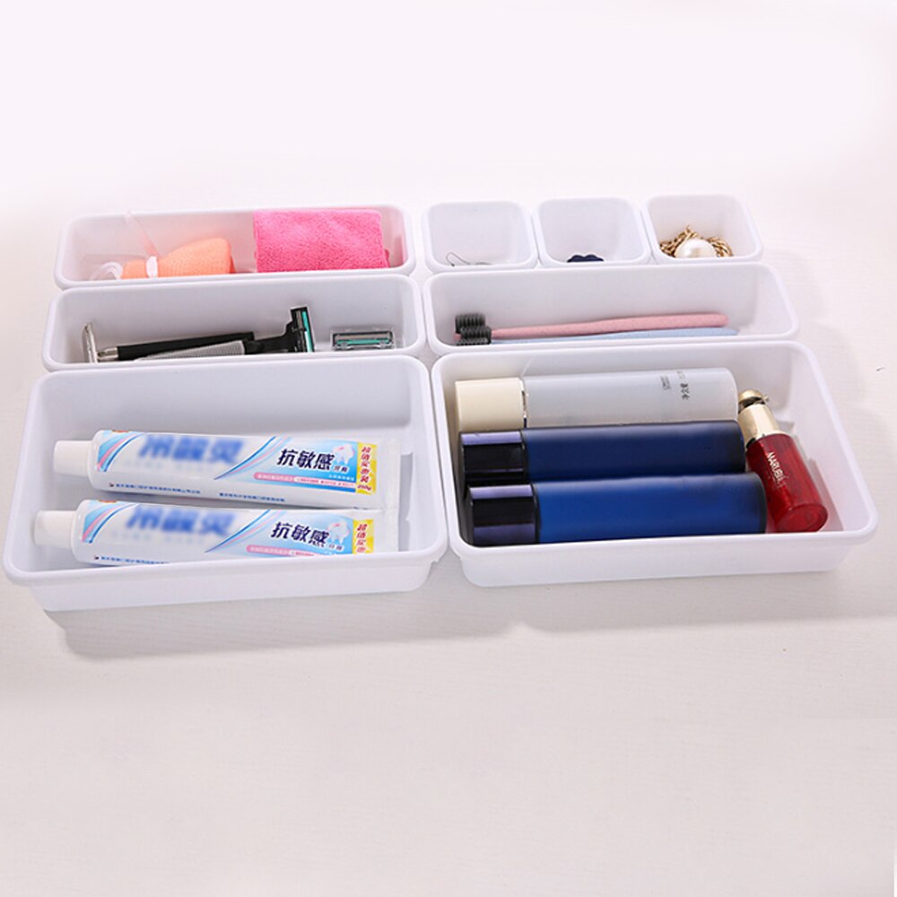 8 Stuks Thuis Lade Organizer Office Opbergdoos Keuken Badkamer Kast Desk Box Organizer Box Trays Opslag Lade Organisatie