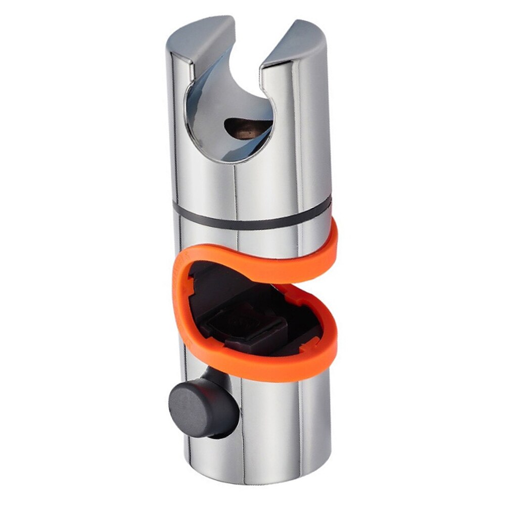 24mm Shower Pipe Adjustable Bracket Holder Shower Head Mounting Rack Bar: 	Orange