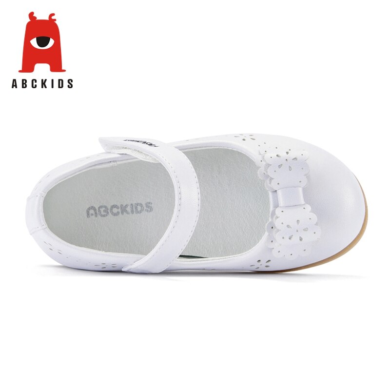 ABC KIDS shoes Spring Girl Breathable Anti-Slip Hollow Bowknot Casual Walking Shoes Sneakers Soft Soled