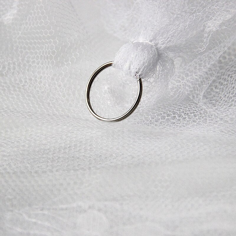 Witte Huis Bed Kant Netting Canopy Circulaire Klamboe Mosquitera Malla De Mug