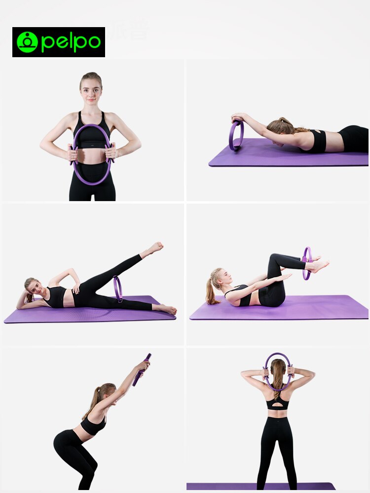 Pilates Ring - Thin Yoga Circle - Resistance Band for Leg Shaping - Adult Fitness Equipment
