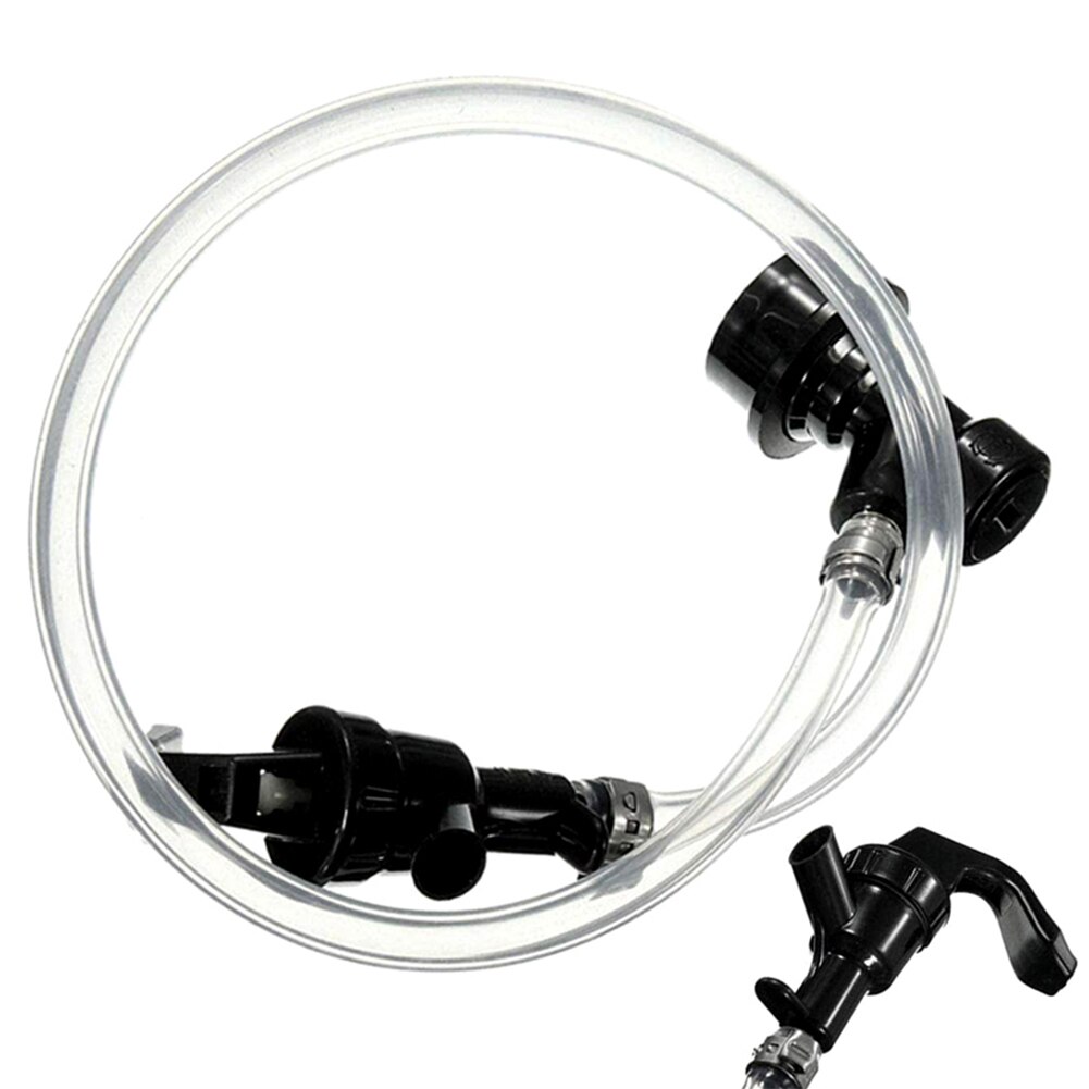 5Pcs Universal Black Quick Release Plastic Taps Faucet for Beer Barrel Home Brew