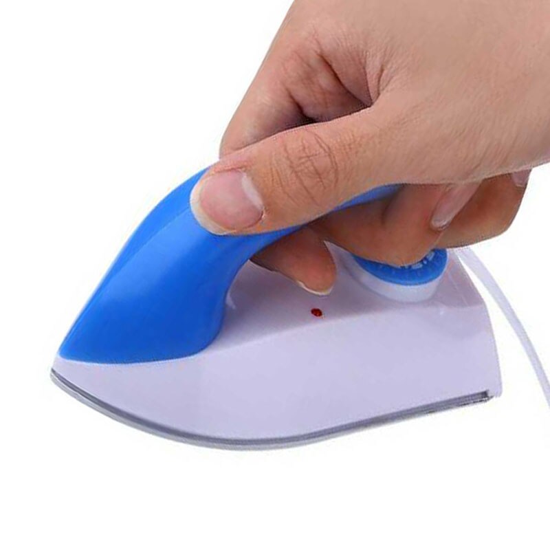 Mini Elektrische Stoomstrijkijzer Home Reizen Irons Voor Kleding Gegalvaniseerde Stalen Plaat Handheld Flatiron Automatische Temperatuur Instelling
