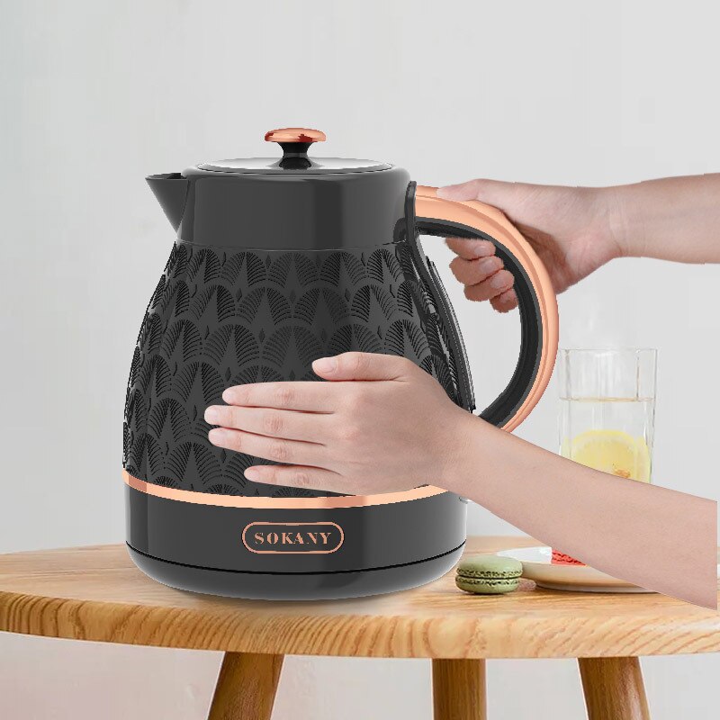 1.7 Liter Stainless Steel Electric Kettle. 2000W Fast Boil , Auto Shut-Off and Boil-Dry Protection.
