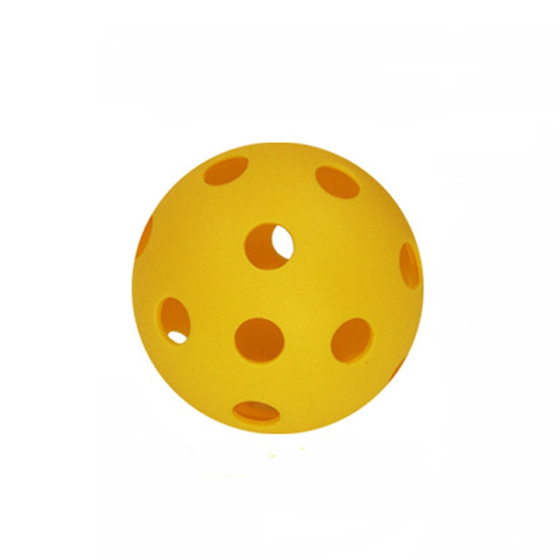 4pcs/lot Floorball Stick Ball PVC Plastic Soft Baseball Balls Sport Practice Plastic Baseball Training Practice Hockey Ball