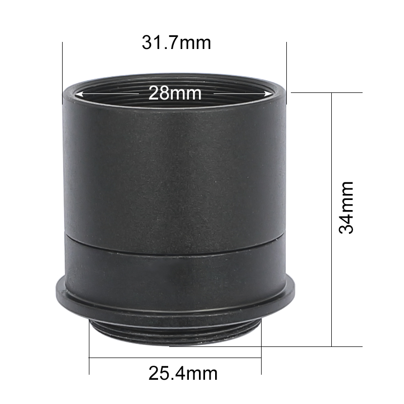 Astronomische Telescoop C-Mount Adapter 1.25 Inch Buis Uitsterven Adapter Voor Oculair Converter 31.7 Mm Naar C Cs Ccd interface