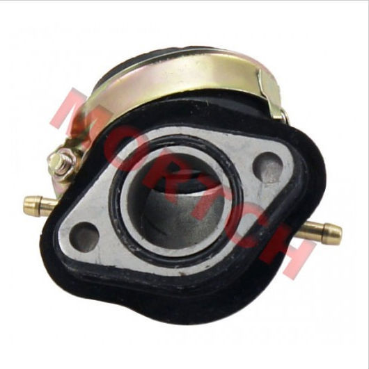Kinesisk motorcykel reservedele  gy6 150 qmi 125cc 157 qmj 150 cc 50cc 139 qmbintake manifold til scooter knallert atv taotao sunl benzhou