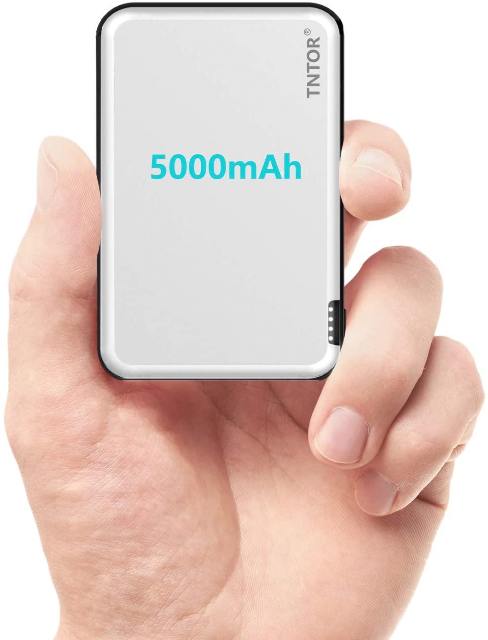 5000 Mah Ultra Slim USB-C Powerbank Deluxe Aluminium Case Externe Batterij Voor Iphone Ipad Android Power Bank Oplader Iphone