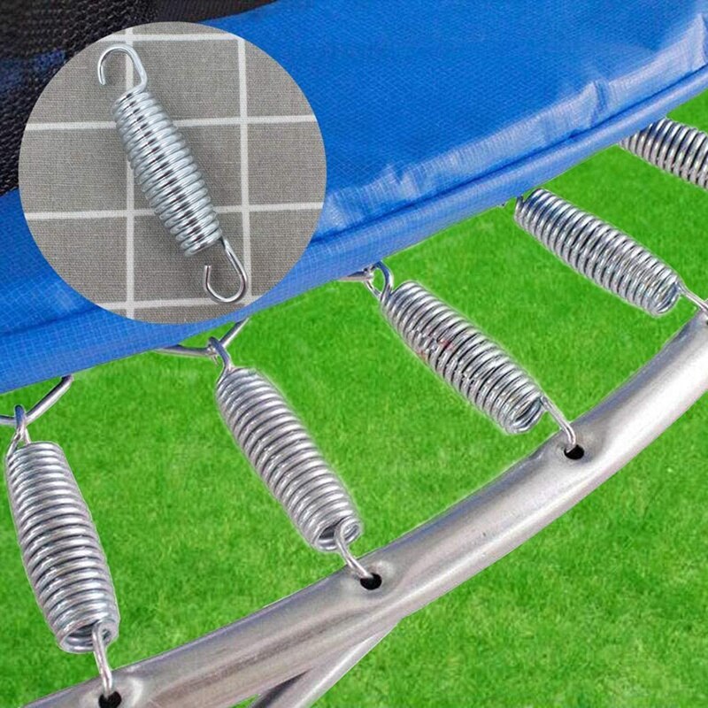 Top15Pcs Trampoline Spring Heavy-Duty Galvanized Replacement Kit with Tool for Bounce Children Trampoline