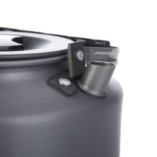 SZ-LGFM-1.1L Draagbare Ultralichte Outdoor Wandelen Camping Picknick Waterkoker Theepot Koffiepot Geanodiseerd Aluminium