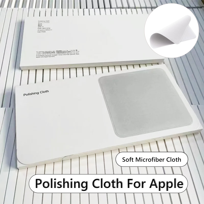 Poliertuch für Apple iPhone 1:1 Nano-Texture-Bildschirmreinigungstuch für iPad Mac iPod Pro Watch Lens Camera Display Cleaner