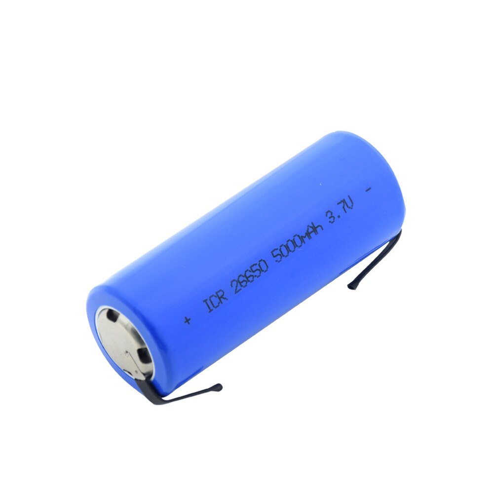 1/2/4 Pcs PTC Beschermd 26650 5000mAh Lithium Li-Ion Batterij Voor Alarm LED Licht Walkie -talkies 3.7V ICR 26650 Cellen