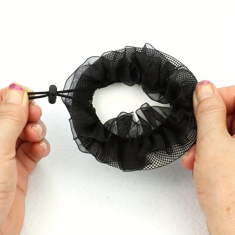 Osynligt hårnät hårknut hårspänne hårskydd för vuxna, flygvärdinnor, sjuksköterskor, ballerinor och dansare, med hår