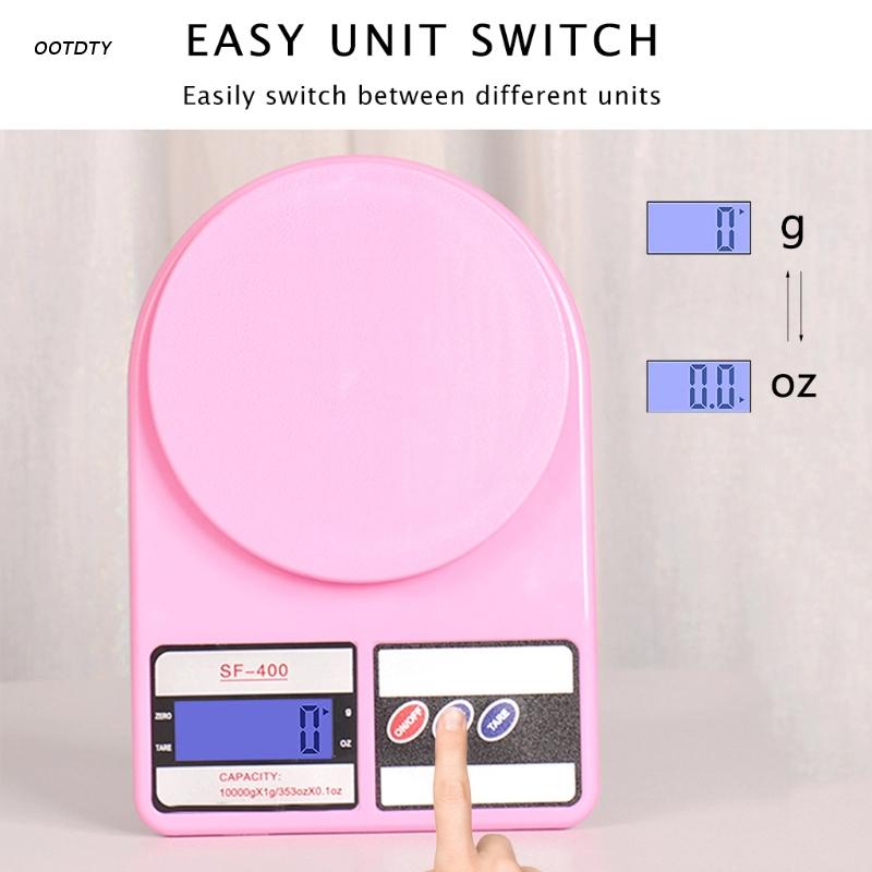 Digital Kitchen Scales Electronic Food Scales Accurate to 1 Gram Tare Function