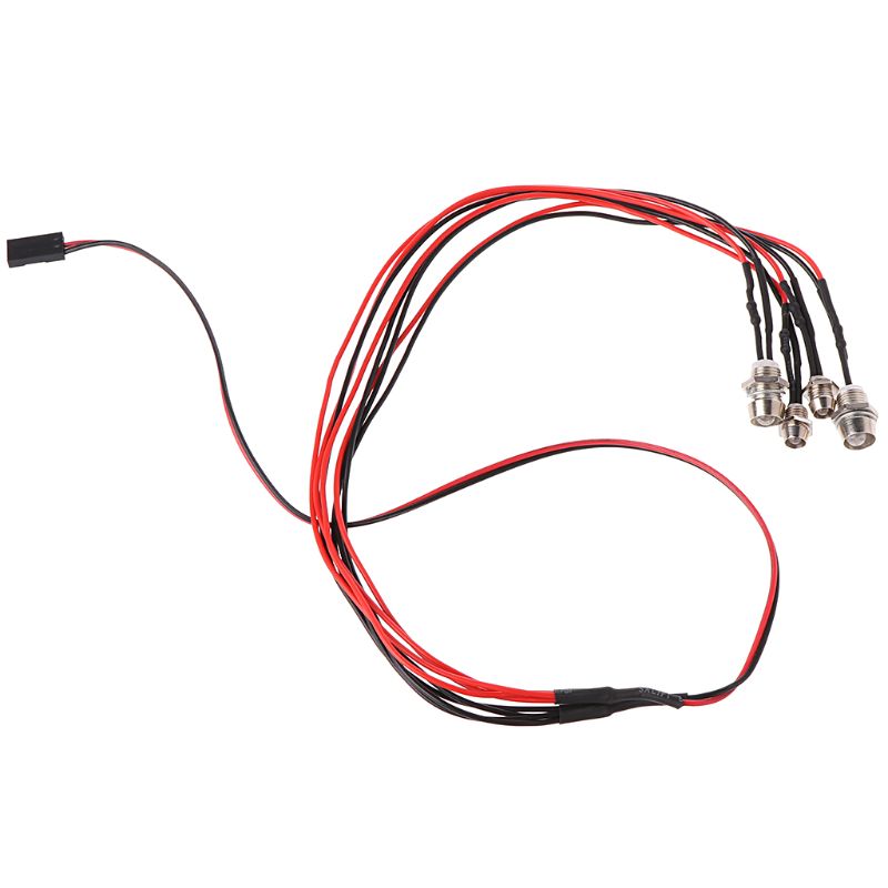 Rc On-Road Drift Auto Led Night 5 Mm &amp; 3 Mm Koplampen Koplampen Licht 634F