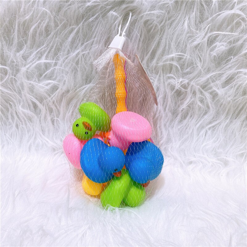 Fabrikanten Bad Water Speelgoed Kinderen Vinyl Geperst Genoemd Klinkende Speelgoed Multi-color Eendje Baggeren