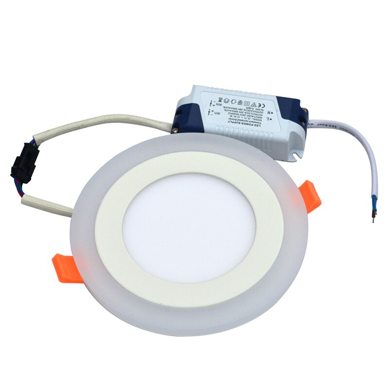 Vierkante/Ronde Led-paneel Downlight 5 W 9 W 16 W 24 W 3 Model Led-lampjes AC85-265V Verzonken Plafond Painel lichten