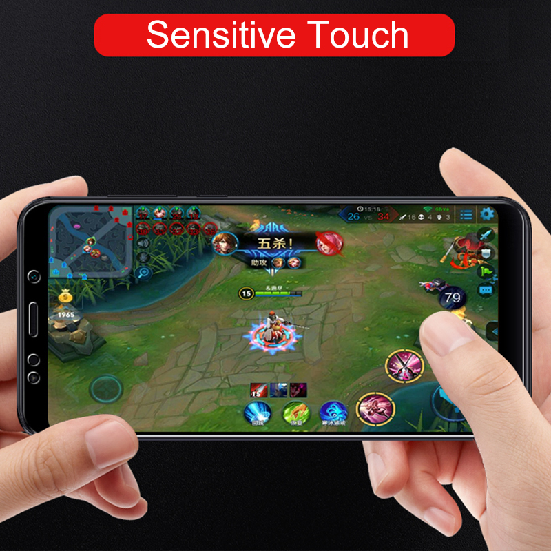 Voor Xiaomi Redmi 5 Plus Glas Screen Protector Volledige Cover Lijm Armor Gehard Glas Voor Xiomi Redmi 5 Redmi5 Beschermende film