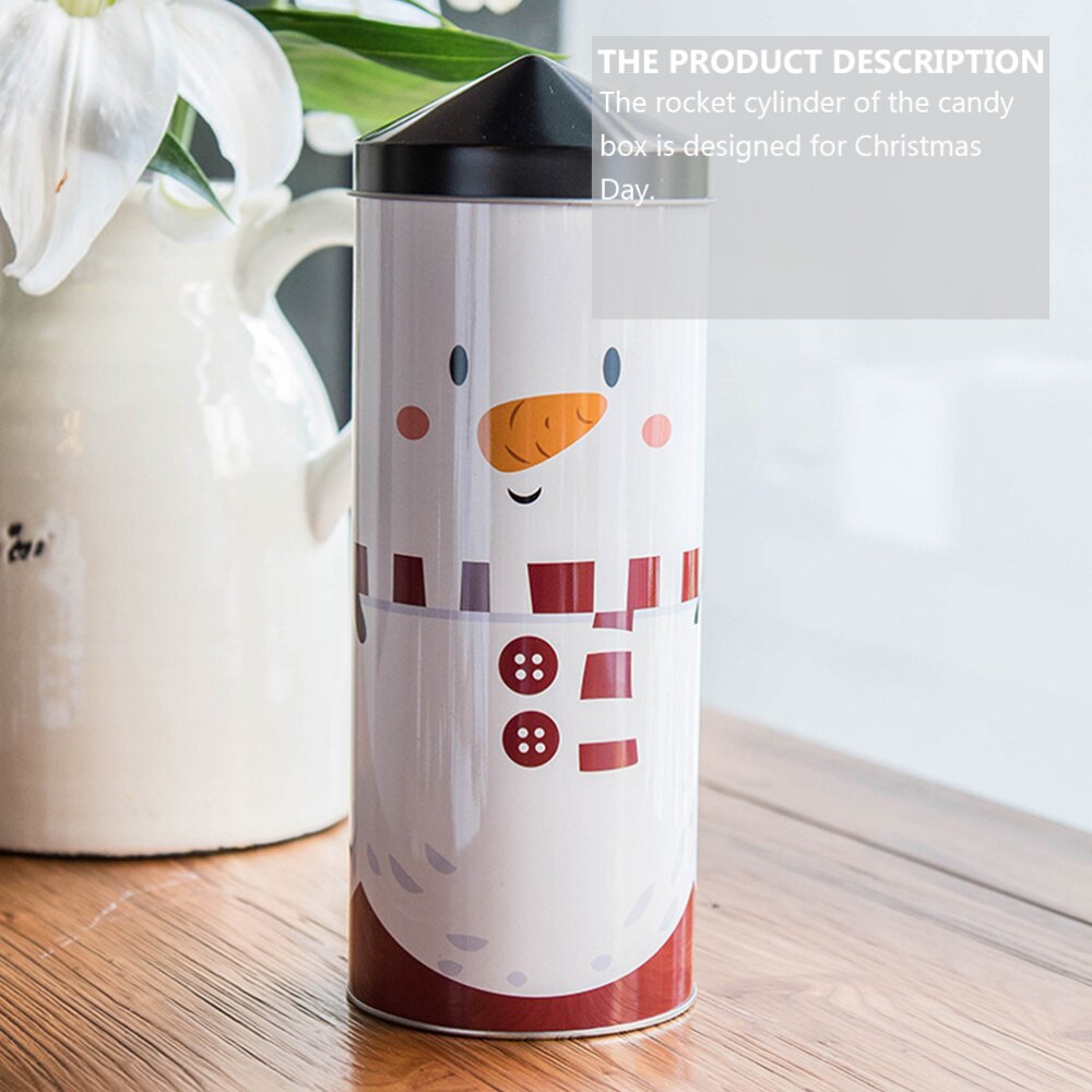 2Pcs Cartoon Iron-Art Storage Box Candy Box Box Decor for Hotel Home Party