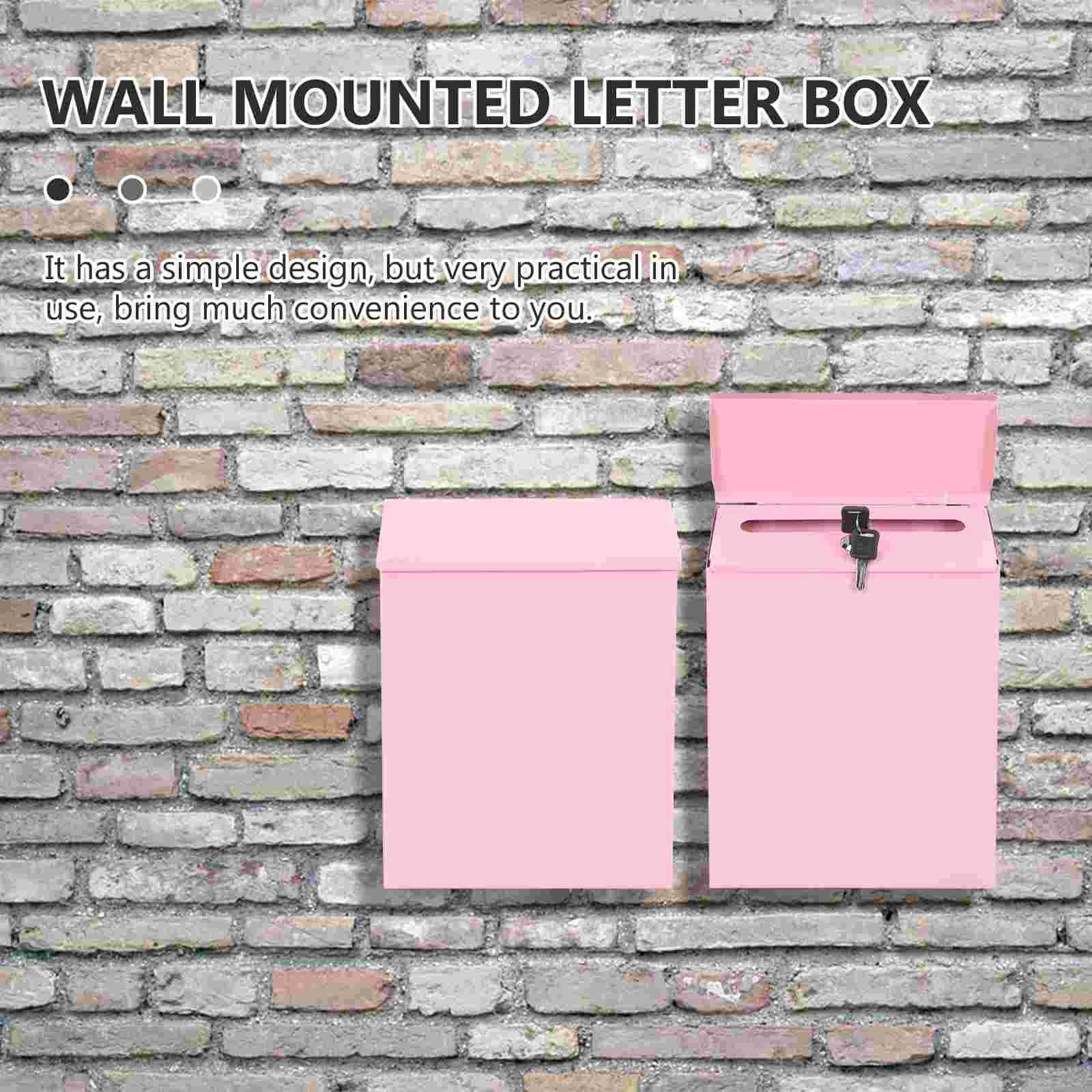 Multi-function Suggestion Box Convenient Letter Box Household Box Home Accessory
