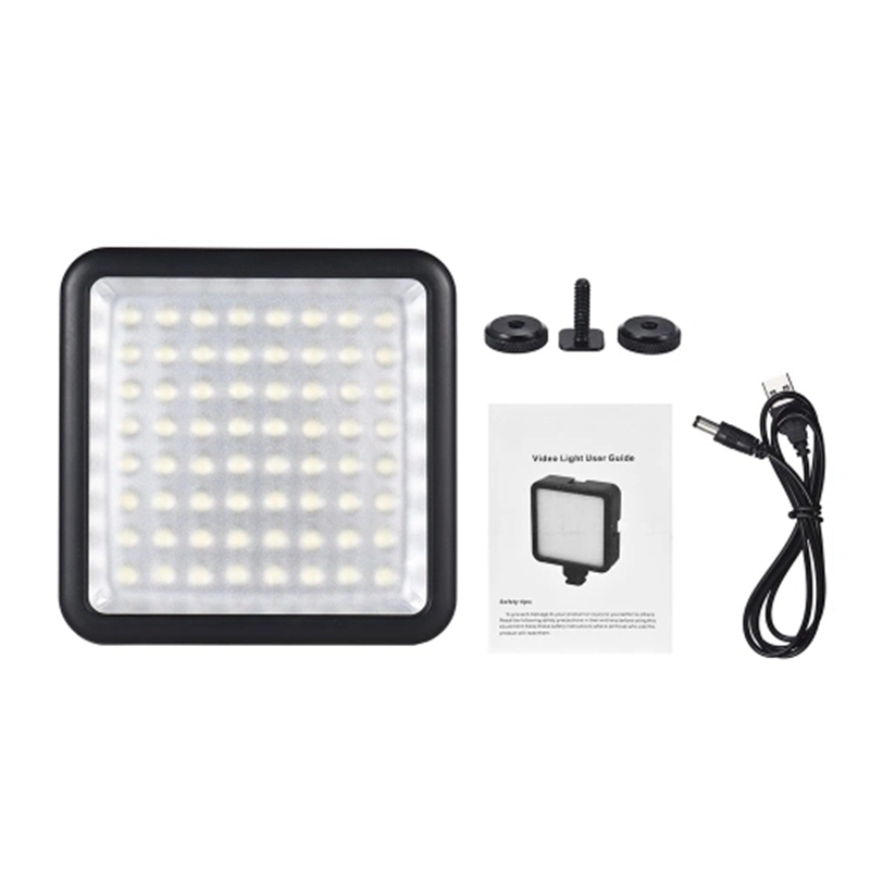 Led 64 Usb Continue Op Camera Led Panel Licht Draagbare Mini Dimbare Camcorder Video Verlichting Voor Canon Nikon Sony A7 panasoni