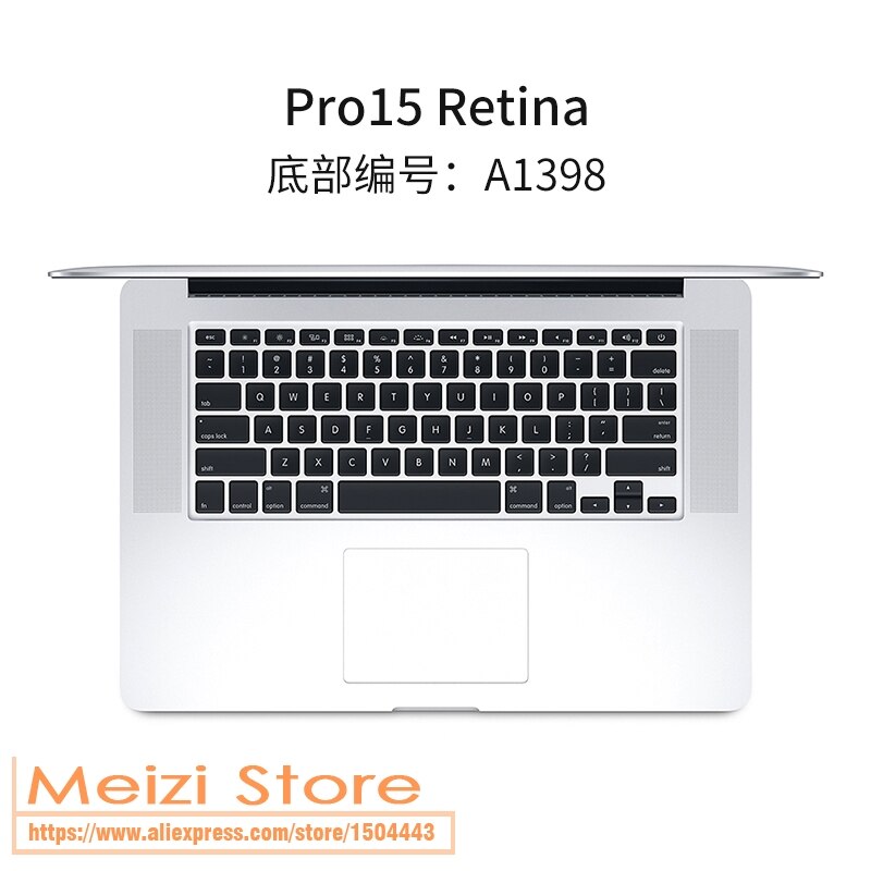 Protège clavier en polyuréthane thermoplastique Peau Protecteur Pour Apple macbook Air Pro avec Écran Retina 11 12 13 15 17 Touch Bar 13.3 15.4: Pro 15 retina A1398