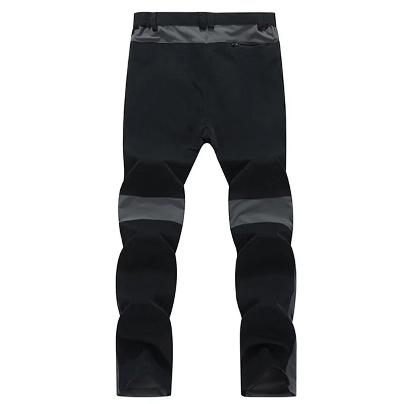 Pantalones de senderismo de verano para hombre, resistentes al desgaste, prevención de salpicaduras de agua, secado rápido, a prueba de rayos UV, elásticos, finos, para acampar, AD145