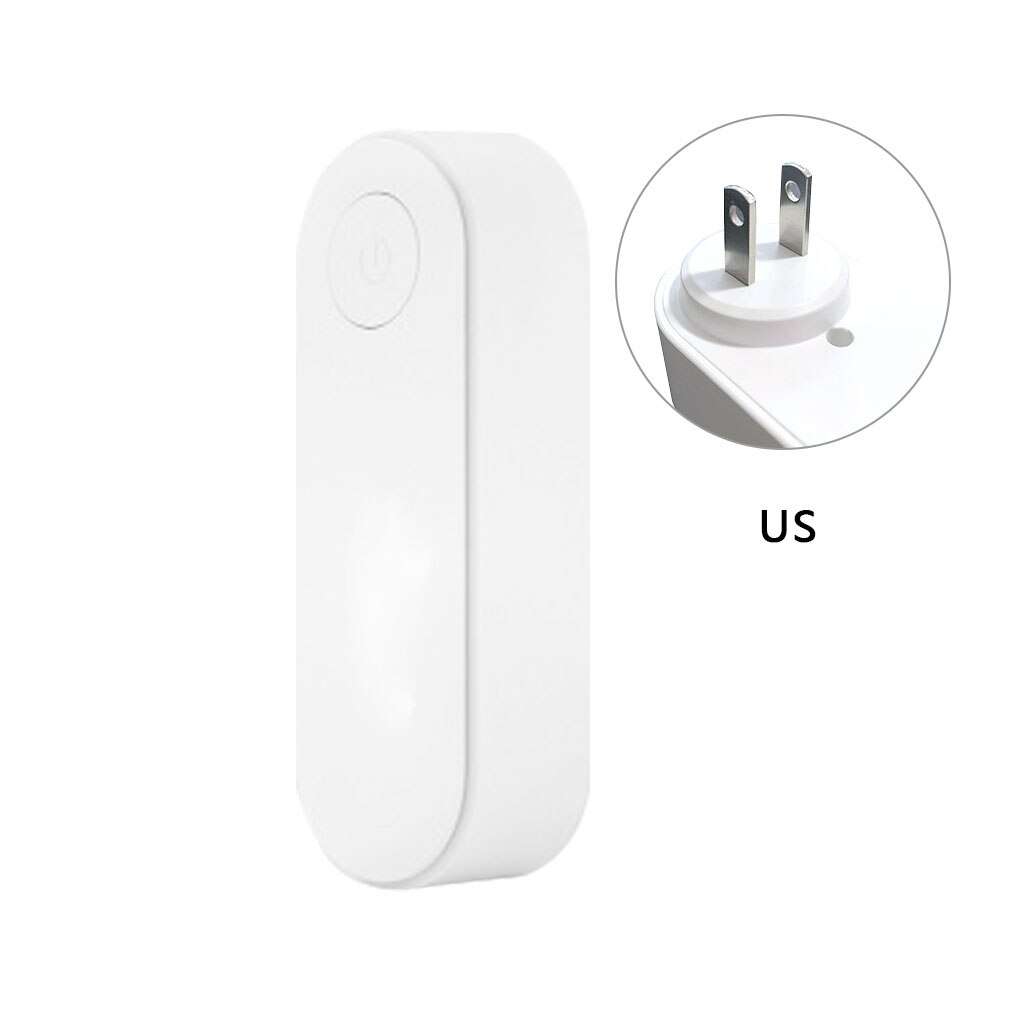 Automatic Pest Defender Mini Mite Removal Instrument Portable Dustbuster ABS Mite Cleaner Tool Air Purifier Freshener: white / US