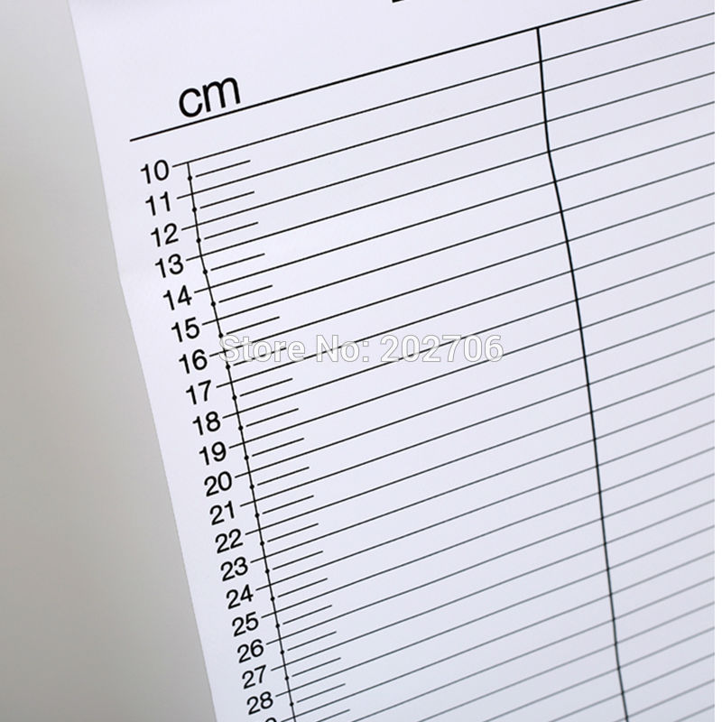 0-100cm Popular Baby Height Measuring Scale/Infantometer Soft PVC For Infant Baby Body Mat Growth Ruler Map Ruler Tape