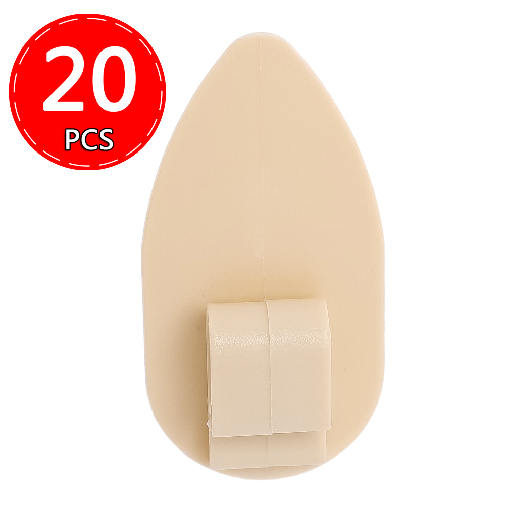 Clips de fixation pour tapis de voiture, amovibles, antidérapants, poignées de fixation pour tapis automobile, pinces de fixation, retenue: YELLOW