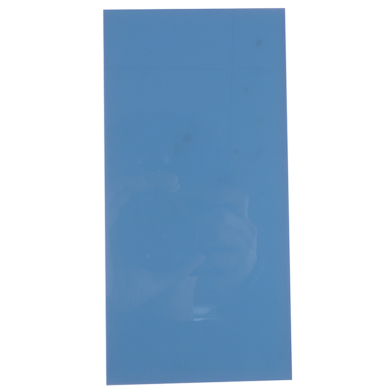 1pc gennemsigtige akryl plexiglasfarvede ark / plexiglasplade / akrylplade sort / hvid / rød / grøn / orange: Blå