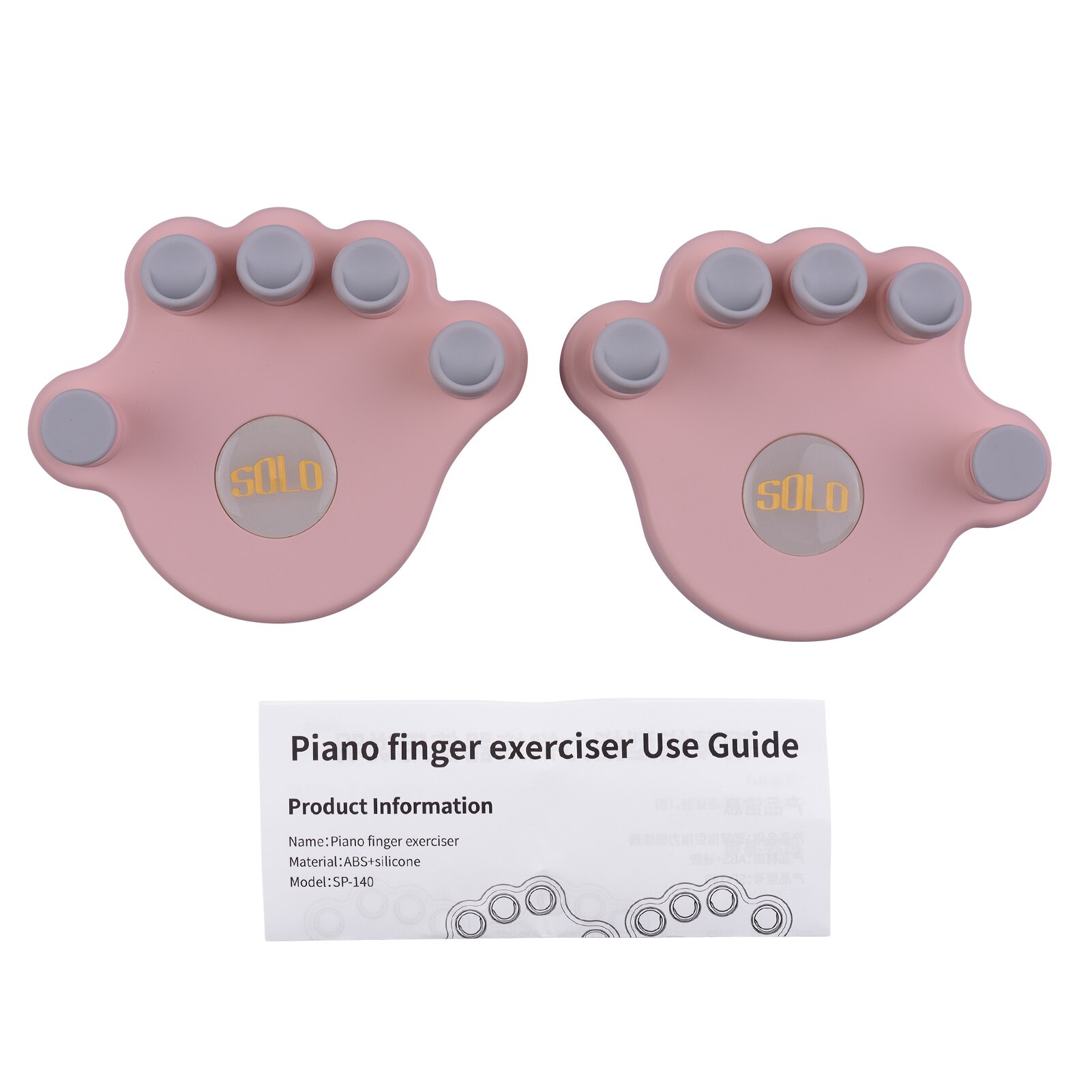 SP-140 Piano Finger Trainers Fingers Strength Training Tools Finger Correctors for Piano Beginners Keyboard Accessaries