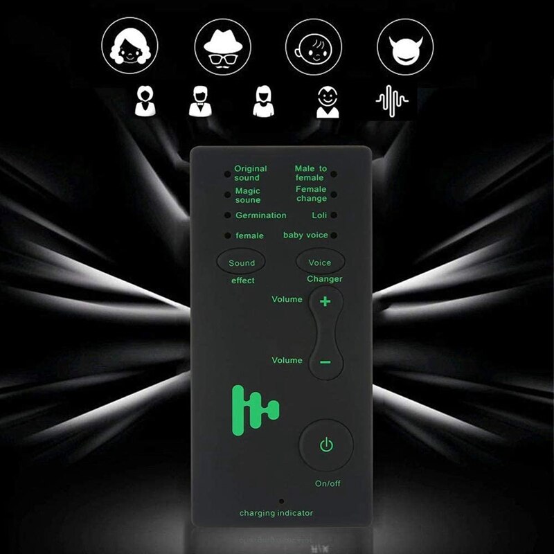 Voice Changer, Handheld Microfoon Voice Changer Geluid Effecten Machine Voor Kinderen, Voor Vrienden