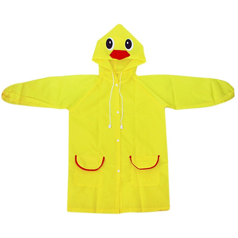 1Pc Jas Cartoon Dier Stijl Jas Waterdicht Kids Voor Kinderen Regenjas Regenkleding Student Poncho ·: Y