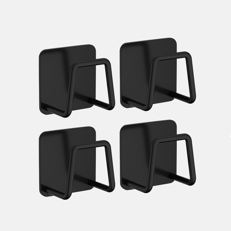 Pia de cozinha de aço inoxidável esponjas titular auto adesivo dreno secagem rack cozinha ganchos parede acessórios organizador armazenamento: Azul