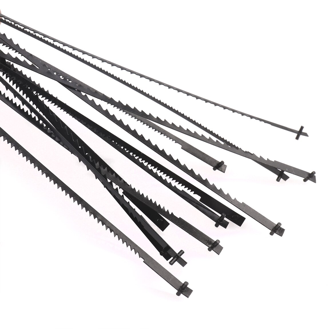 Atoplee 12pcs/set Teeth Scroll Saw Blades 127mm TPI 10/15/18/24 Power Tools Woodworking Accessories for Cutting Wood