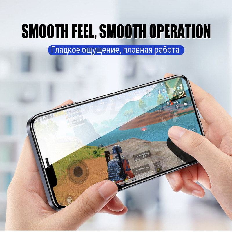 2 Stücke Volle Abdeckung Schutzglas Auf iPhone 11 12 Profi Max XS XR 7 8 6s Plus SE Displayschutzfolie Für iPhone 12 Mini 11 Profi 7 Glas