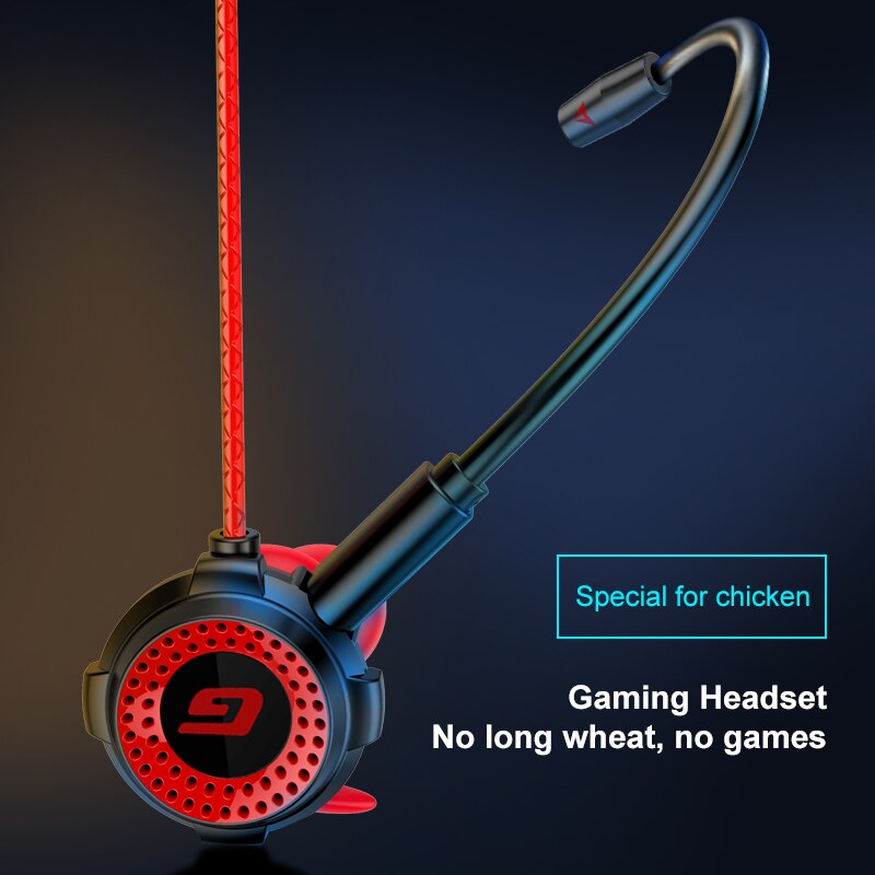 3.5mm In-ear Wired Headset Universal G20 Gaming With Microphone Earphone Earbud Earpiece For PC Mobile Phone