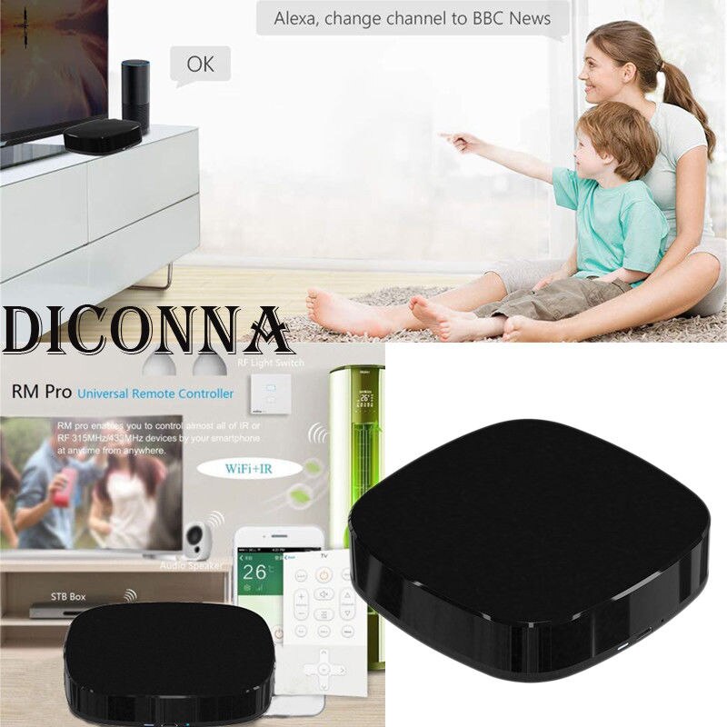 Télécommande WiFi intelligente universelle | Support vocal, fonctionne avec Alexa IFTTT Google, domotique