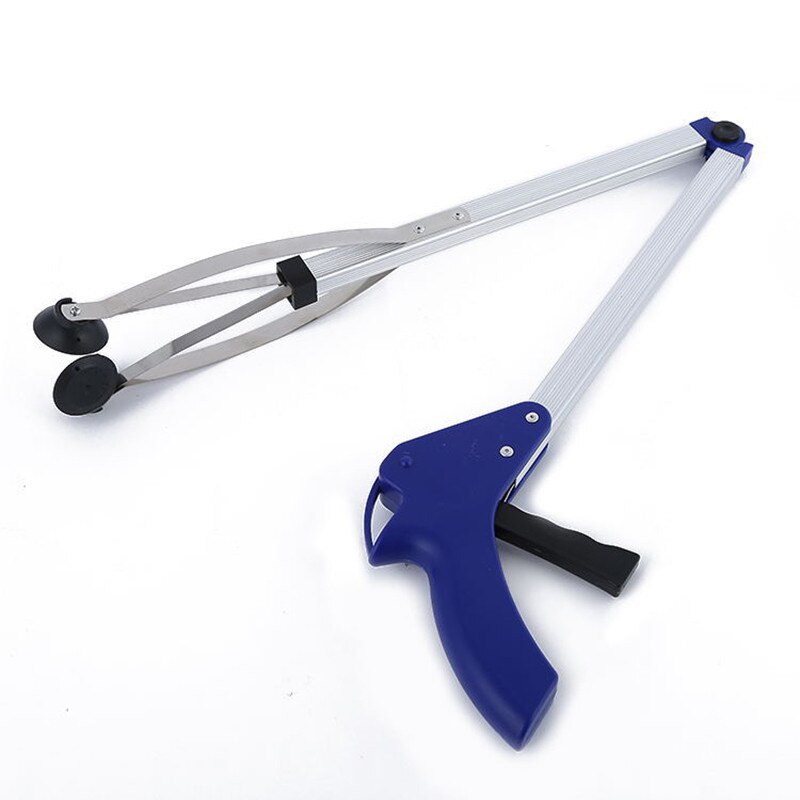 Foldable Pick Up Reaching Long Arm Gripper Helping Hand Tool