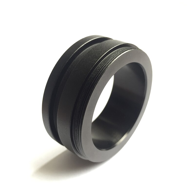 42 mm/48 mm Thread Aluminum Objective Adapter Ring for Stereo Microscope to Attached LED or Fluorescence Ring Light