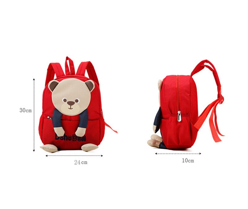 Kinderen schooltassen Kleuterschool Kinderen Cartoon Beer Schooltassen Rugzak Waterdichte Peuter Satchel Mochila Infantil