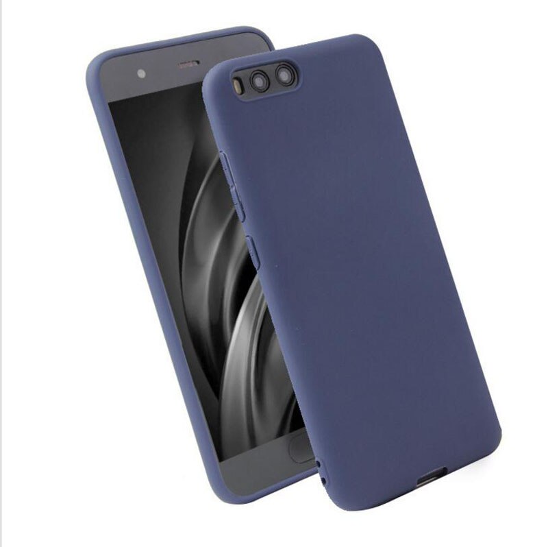 Capa de silicone tpu transparente e fosca, proteção ultra fina para xiaomi mi 6 mi6