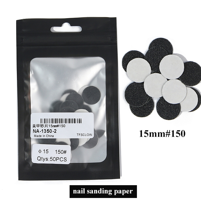 20/25/35mm Stainless Steel Nail Sanding Paper Disc for Foot Dead Skin Calluse Remove 3/32" Round Metal Disk Pedicure Accessories: Blue