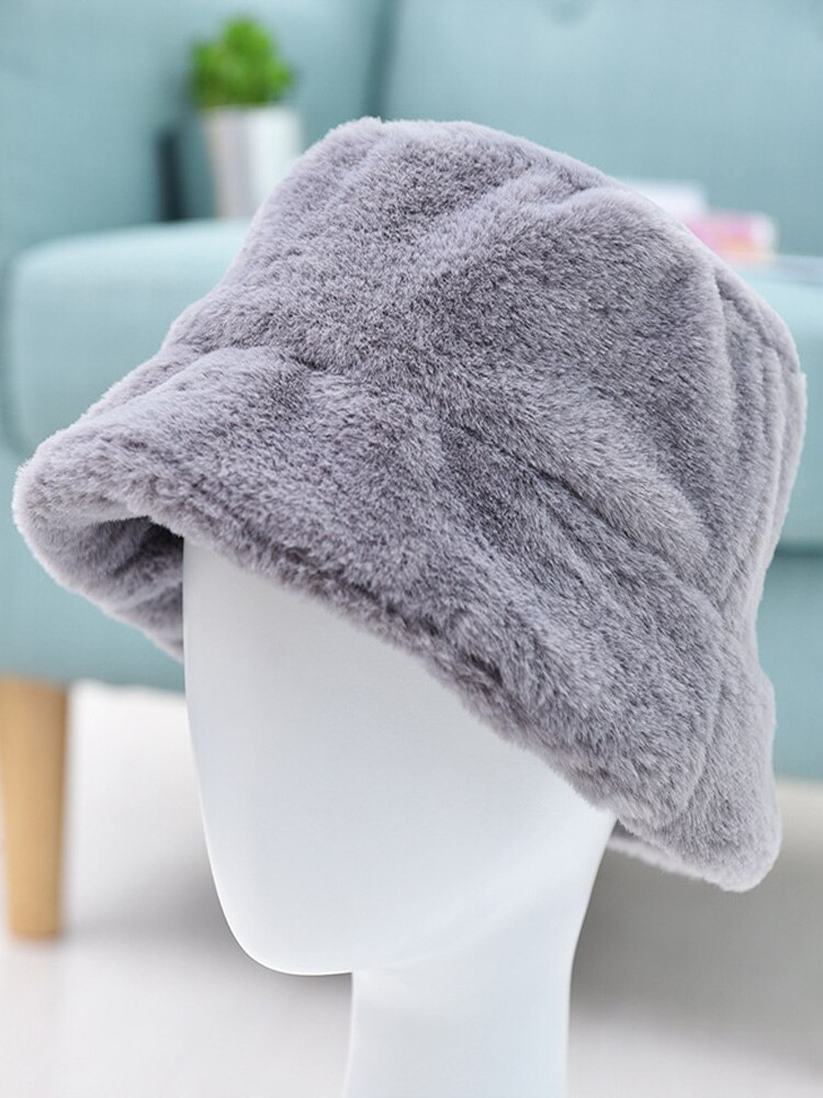 Goplus vinter dame hat afslappet sort varm hat til pige sombreros de mujer czapka zimowa damska gorros de invierno: Mørkegrå