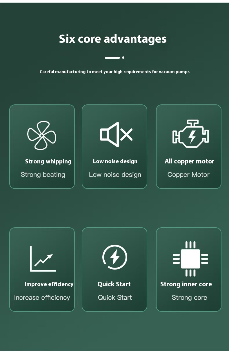 5L automotive air conditioning vacuum pump, dual-purpose vacuum pump, vehicle pressure leak detection pump maintenance tool