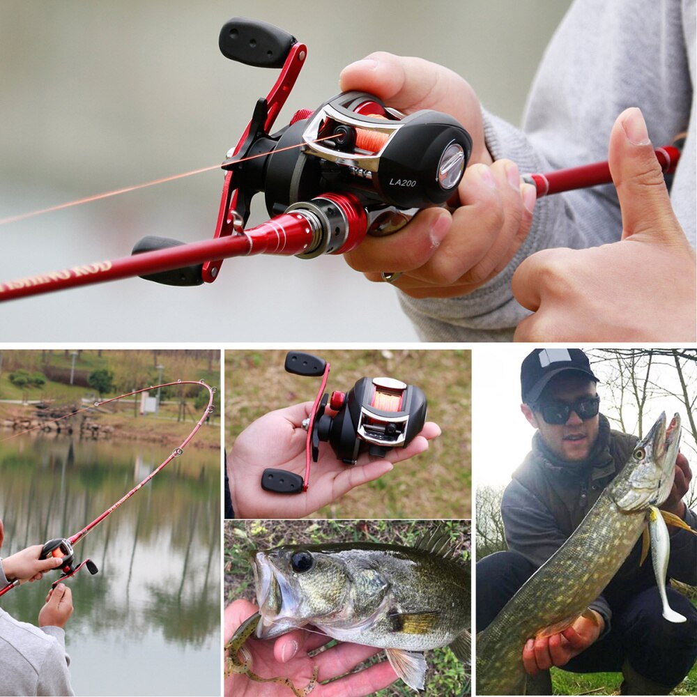 Fishing Reel Stainless Steel Spinning Fishing Reel for Saltwater or Freshwater Fishing (Left Hand)